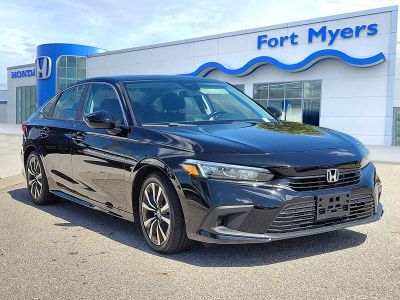2024 Honda Civic Sedan EX — front three-quarter view