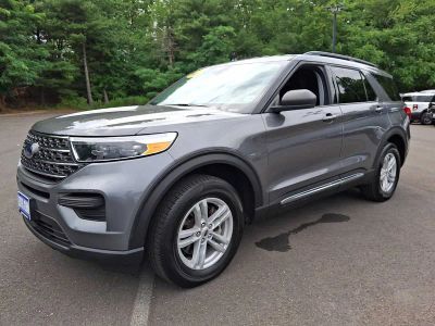 2024 Ford Explorer — rear three-quarter view