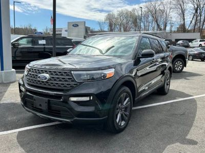 2023 Ford Explorer — rear three-quarter view