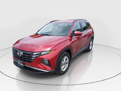 2024 Hyundai Tucson — rear three-quarter view