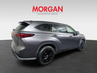 2021 Toyota Highlander — rear three-quarter view
