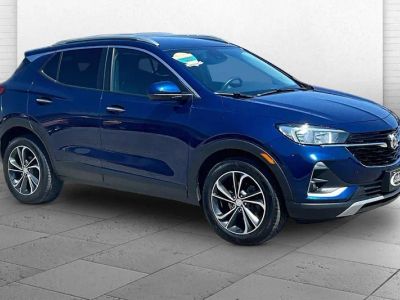 2023 Buick Encore GX Select in Sapphire Metallic — front three-quarter view