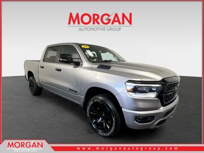 2023 Ram 1500 Big Horn/Lone Star in Billet Silver Metallic Clearcoat — front three-quarter view