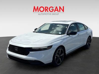 2026 Honda Accord Hybrid — rear three-quarter view