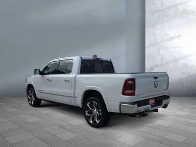 2021 Ram 1500 — rear three-quarter view