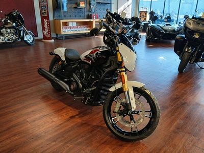2025 Indian Motorcycle 101 Scout Ghost White Metallic with Graphics - Photo 2