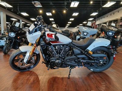 2025 Indian Motorcycle 101 Scout Ghost White Metallic with Graphics - Photo 3
