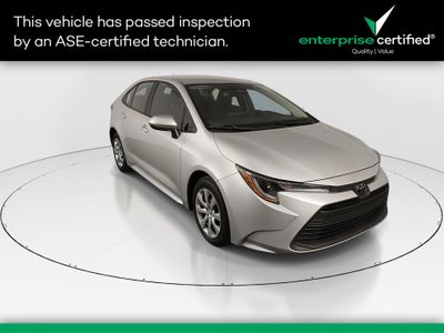 2024 Toyota Corolla LE CVT — front three-quarter view