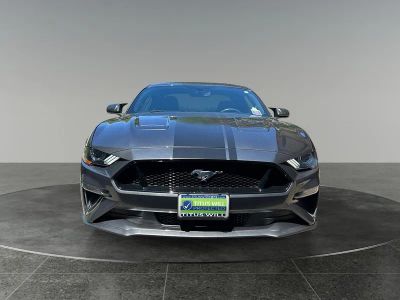 2018 Ford Mustang — side profile view