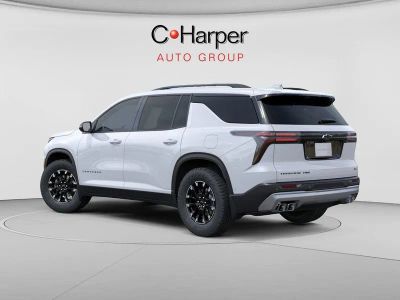 2026 Chevrolet Traverse — rear three-quarter view
