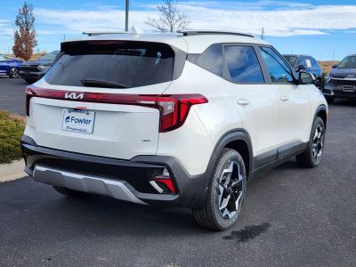 2026 Kia Seltos — rear three-quarter view