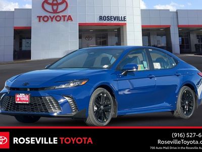 2026 Toyota Camry — front three-quarter view