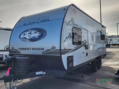 2025 Forest River RV Cherokee Grey Wolf Black Label — rear three-quarter view