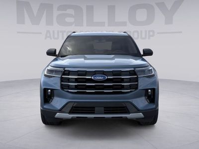 2026 Ford Explorer — engine compartment view