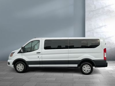 2023 Ford Transit Passenger Wagon — rear three-quarter view