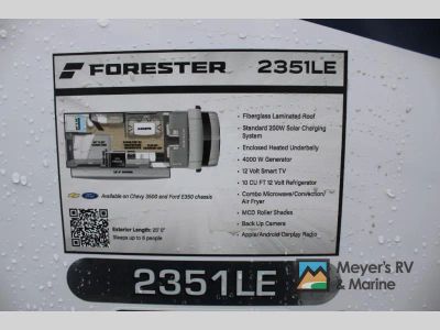 2026 Forest River RV Forester LE - Photo 35