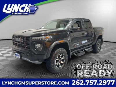 2024 GMC Canyon AT4X in Onyx Black — front three-quarter view