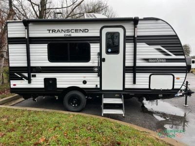 2026 Grand Design Transcend One — rear three-quarter view
