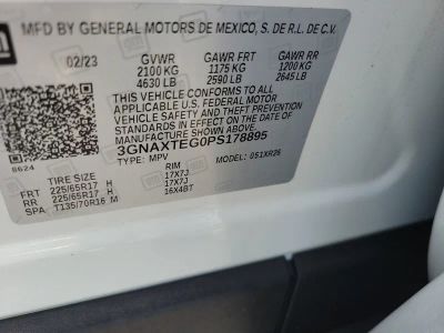 2023 Chevrolet Equinox — photo 33 view