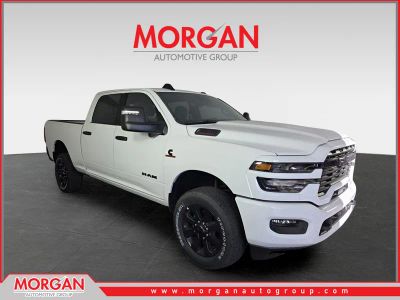 2026 Ram 2500 Big Horn in White — front three-quarter view