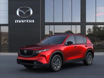 2026 Mazda Mazda CX-5 2.5 S Select AWD in Soul Red Crystal Metallic — front three-quarter view