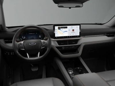 2026 Ford Explorer Active in White — front three-quarter view