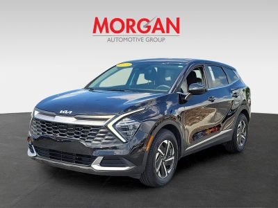 2025 Kia Sportage Hybrid — rear three-quarter view
