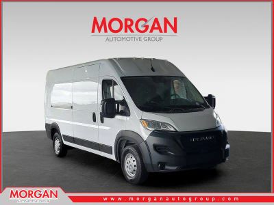 2023 Ram ProMaster Cargo Van High Roof in Bright White Clearcoat — front three-quarter view