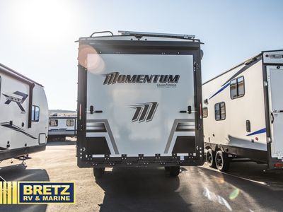 2026 Grand Design Momentum — engine compartment view