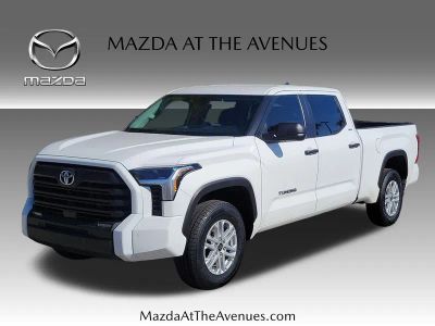 2024 Toyota Tundra SR5 in White — front three-quarter view