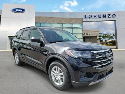 2026 Ford Explorer — rear three-quarter view