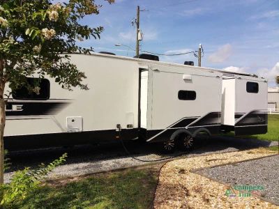 2025 Jayco Eagle — rear three-quarter view