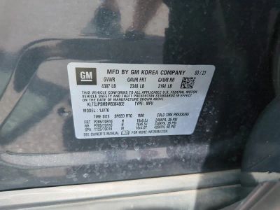 2021 Chevrolet Trax — photo 30 view