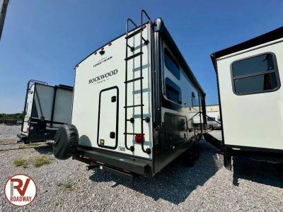 2027 Forest River RV Rockwood Mini Lite — rear three-quarter view