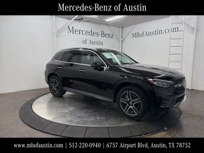 2026 Mercedes-Benz GLC 300 in Black — front three-quarter view