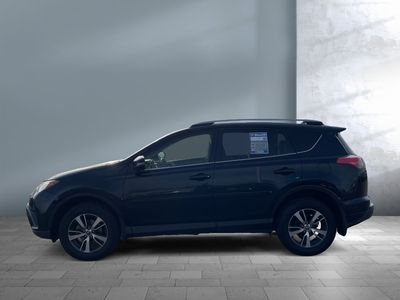 2018 Toyota RAV4 — rear three-quarter view