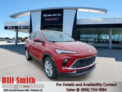 2026 Buick Encore GX Preferred in Brilliant Red — front three-quarter view