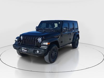 2024 Jeep Wrangler — rear three-quarter view