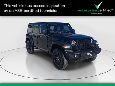 2024 Jeep Wrangler Sport S 4 Door 4x4 — front three-quarter view