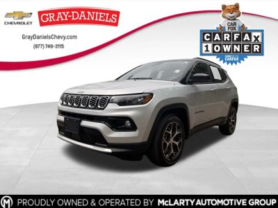 2024 Jeep Compass Limited — front three-quarter view