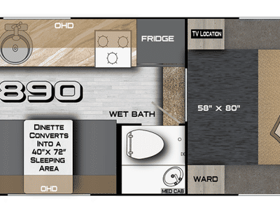 2026 Northwood Wolf Creek 890 - Photo 2