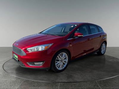 2017 Ford Focus — rear three-quarter view