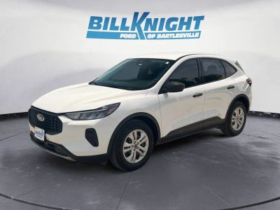 2023 Ford Escape Base in Oxford White — front three-quarter view
