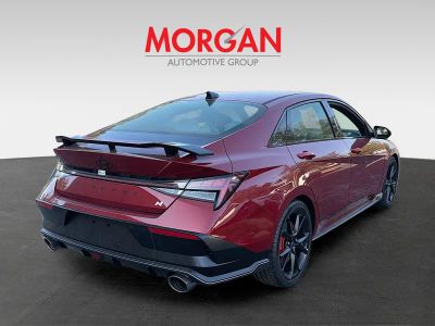 2026 Hyundai ELANTRA N — rear three-quarter view
