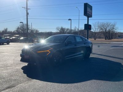 2026 Kia K5 — front three-quarter view