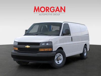 2026 Chevrolet Express Cargo Van — engine compartment view