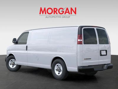 2026 Chevrolet Express Cargo Van — rear three-quarter view