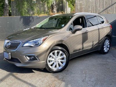 2017 Buick Envision Premium I in Bronze Alloy Metallic — front three-quarter view