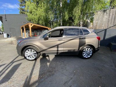 2017 Buick Envision — rear three-quarter view