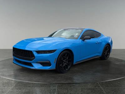 2025 Ford Mustang — rear three-quarter view